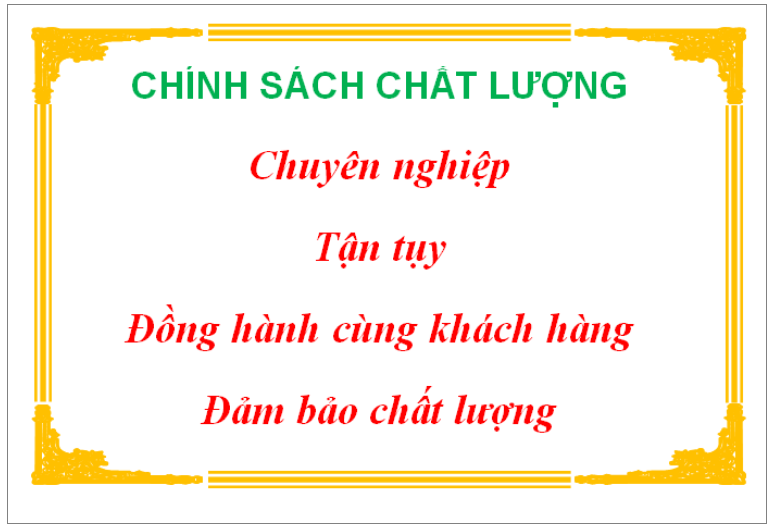 Chinh sach chat luong